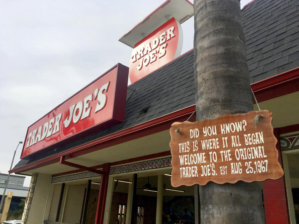 The original Trader Joe's grocery store, in Pasadena, Calif.