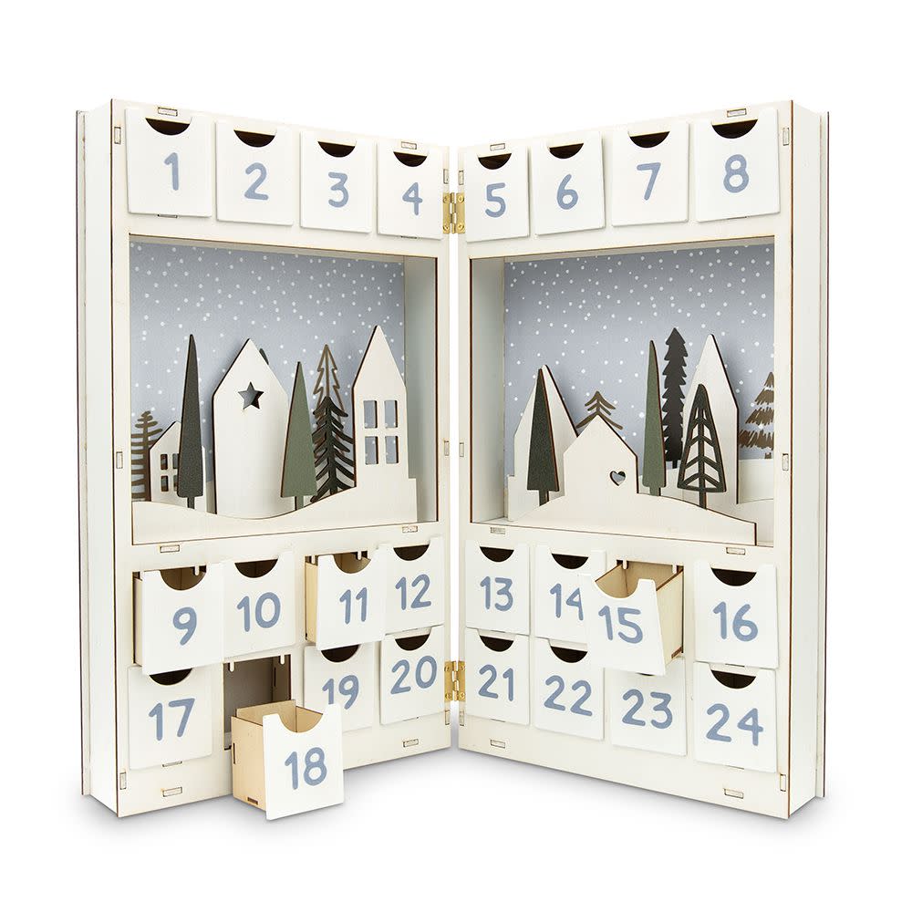 Weddingstar Personalized Wooden Advent Calendar