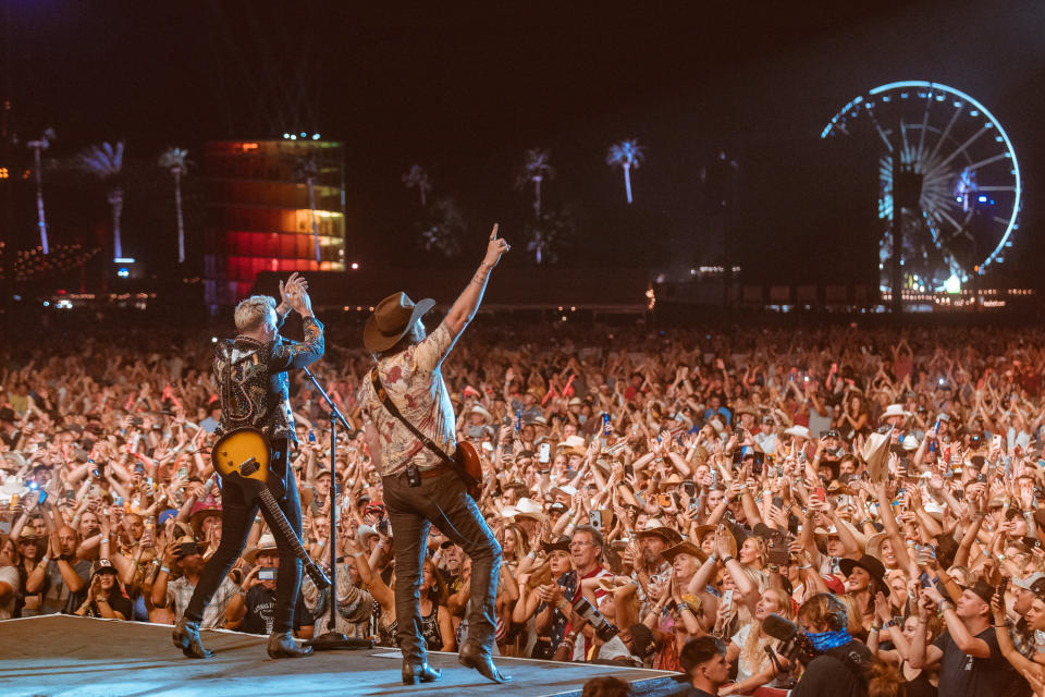 Brothers Osborne perform at the Stagecoach Festival - Credit: Julian Bajsel