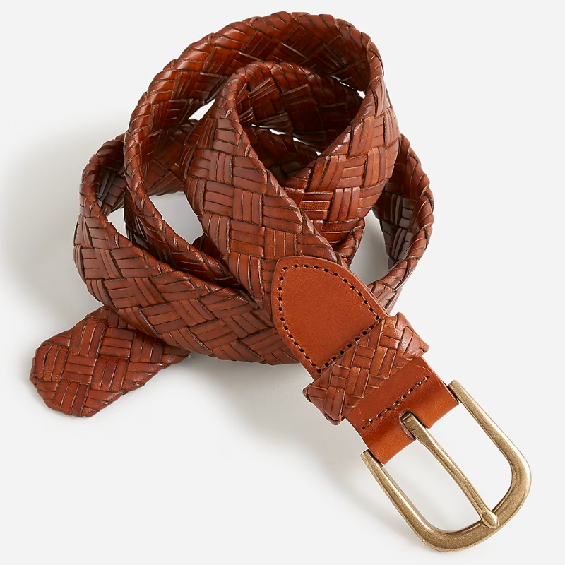 <p><a href="https://go.redirectingat.com?id=74968X1596630&url=https%3A%2F%2Fwww.jcrew.com%2Fp%2Fmens%2Fcategories%2Faccessories%2Fbelts%2Fchunky-braided-leather-belt%2FBY474%3Fdisplay%3Dstandard%26fit%3DClassic%26color_name%3Dcaramel-chunky-braid%26colorProductCode%3DBY474&sref=https%3A%2F%2Fwww.menshealth.com%2Fstyle%2Fa60373333%2Fjcrew-annual-spring-sale-april-2024%2F" rel="nofollow noopener" target="_blank" data-ylk="slk:Shop Now;elm:context_link;itc:0;sec:content-canvas" class="link rapid-noclick-resp">Shop Now</a></p><p>Chunky Braided Leather Belt</p><p>$32.50</p>
