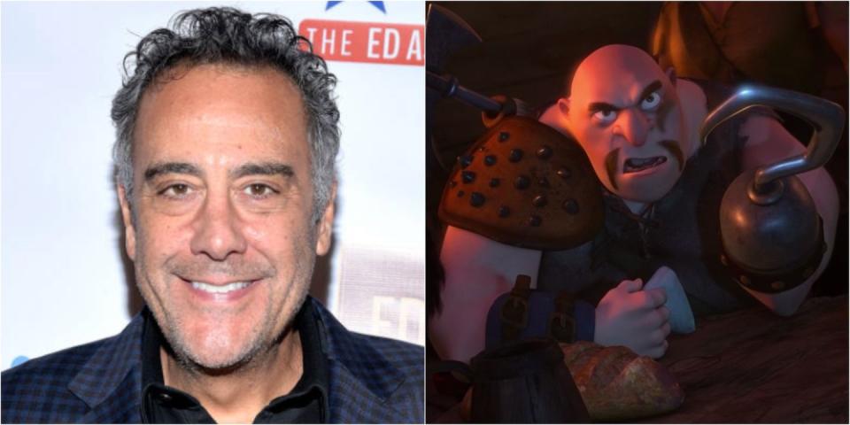 <p>The comedian and <em>Everybody Loves Raymond</em> star lends his voice to the scary yet sweet Hook Hand Thug in the 2010 film <em>Tangled</em>, as well as in the TV series spin-off. Prior to that, he took on the role of Gusteau in <em>Ratatouille</em>.</p>