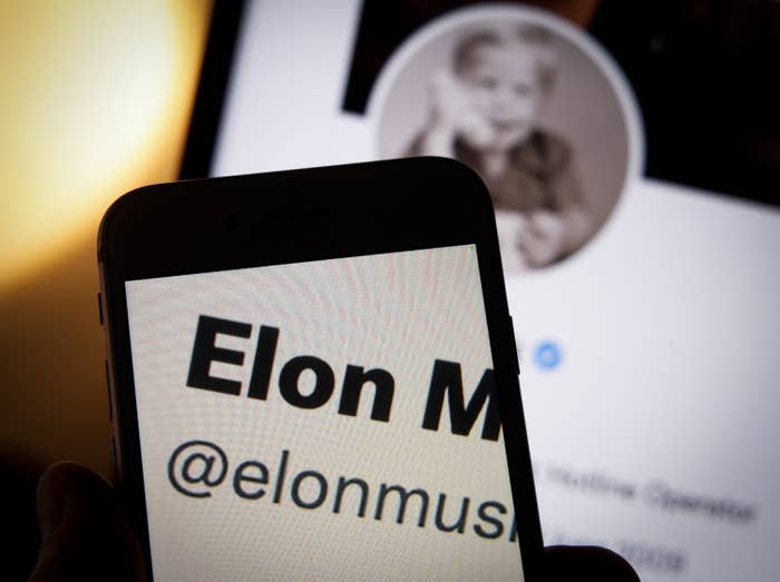 Elon Musk Twitter home profile