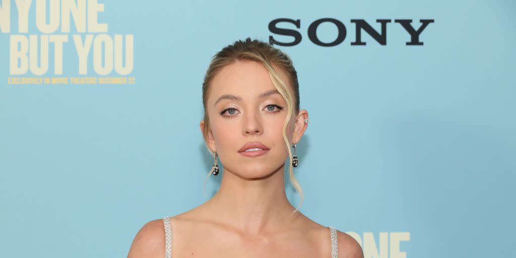 sydney sweeney at a premiere