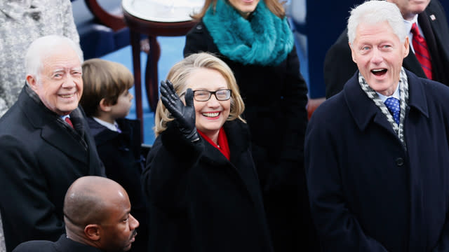 Now that <strong>Hillary Clinton</strong> has officially announced she is running for president, it could happen: We could have a female president. So what should we expect, if she wins? Here are nine things that will happen if we have a female president: Getty Images <strong> 1. She’ll get sworn in during an inauguration.</strong> Where she’ll have to solemnly swear that she will faithfully execute the Office of President of the United States. Also, that she will, to the best of her ability, preserve, protect and defend the Constitution of the United States. Getty Images <strong> 2. She’ll move into the White House.</strong> With her First Husband, <strong>Bill Clinton</strong>. Getty Images <strong> 3. She’ll work in the West Wing.</strong> And she’ll get to decorate the Oval Office any way she wants. She’ll get to use the White House’s art collection or borrow art from museums to decorate the walls too. All Presidents get that perk though. <strong> NEWS: Kerry Washington is 'thrilled' about Hillary Presidential candidacy</strong> Getty Images <strong> 4. She’ll appoint her Cabinet and pick heads of the federal agencies.</strong> Like, she’ll get to pick the head of the CIA. <em>The Central Intelligence Agency</em>. No big deal. Getty Images <strong> 5. She’ll veto bills sent through by Congress.</strong> And sign Congress’ legislation into law too. Maybe she’ll sign some treaties. Or pardon someone. Definitely she’ll issue some executive orders. And form the U.S.’s foreign policy. Female presidents, am I right? Getty Images <strong> 6. She’ll wear an American flag pin on her lapel.</strong> Typical. <strong> NEWS: Chelsea Clinton on a female president: 'Absolutely it’s important'</strong> Getty Images <strong> 7. She’ll give a State of the Union address. </strong>It will still be in January and it will still be to Congress and it will still outline her presidential agenda for the year and it will still probably interrupt your favorite TV show. Getty Images <strong> 8. She’ll ride in the Air Force One.</strong> She’ll also get the armored Presidential limousine and all the Secret Service cars that protect it. She’ll cause as much traffic as the male Presidents before her. Getty Images <strong> 9. And you’ll call her Madame President.</strong> Instead of “Mr. President.” That’s the only difference. Think you can handle that, America? Now, find out what the <em>House of Cards</em> had to say about whether or not Frank and Claire Underwood are based on Bill and Hillary: