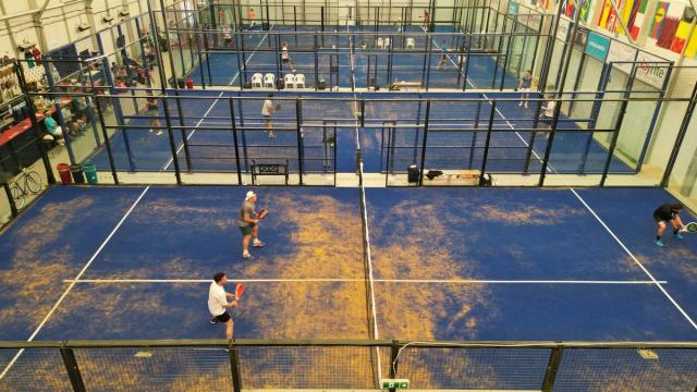 Padel Tennis at Padium - Canary Wharf