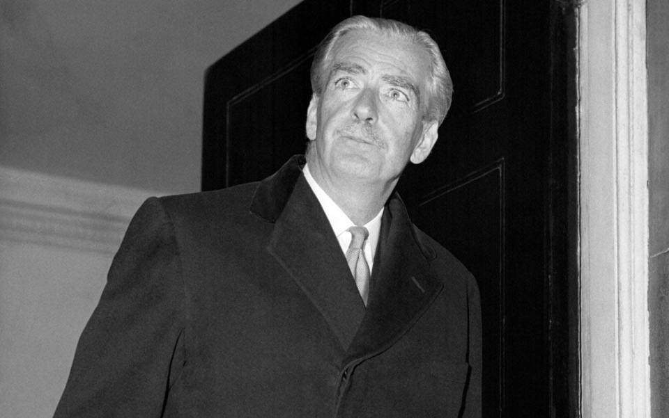 Sir Anthony Eden was forced out of office within two years after his handling of the Suez crisis - Keystone-France