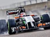 Nico Hülkenberg kam mit seinem Force India in Shanghai nicht so gut zurecht. Foto: Srdjan Suki