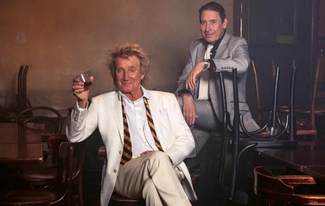 Rod Stewart and Jools Holland (Picture: Jonas Mohr)