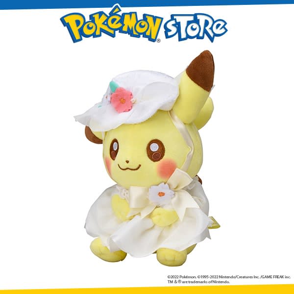 Pokémon Center Original Plush Pikachu Photogenique Easter 2022. (Photo: Shopee SG)