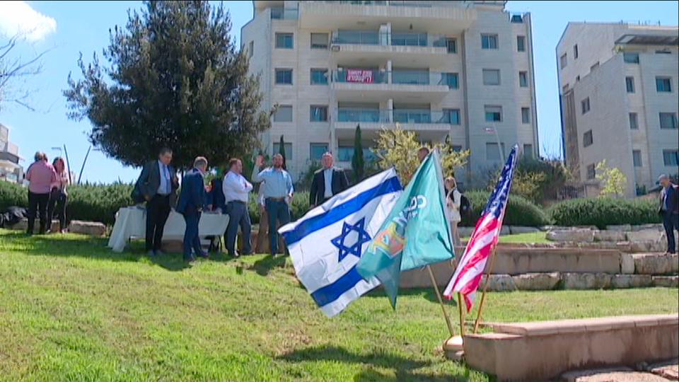 Utah water officials on a delegation visit to Israel at the Center for Water Sensitive Cities in Tel Aviv, Israel, on Monday, March 27, 2023. | Ben Winslow, FOX 13 News