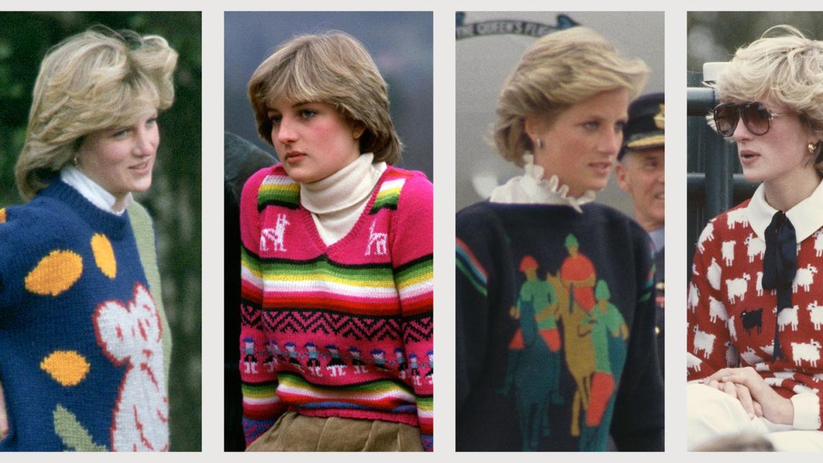 How to Recreate Princess Diana's Top 10 Statement Sweater Moments