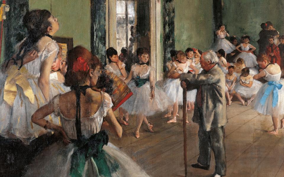 The dance class, Edgar Degas, 1873 - Getty