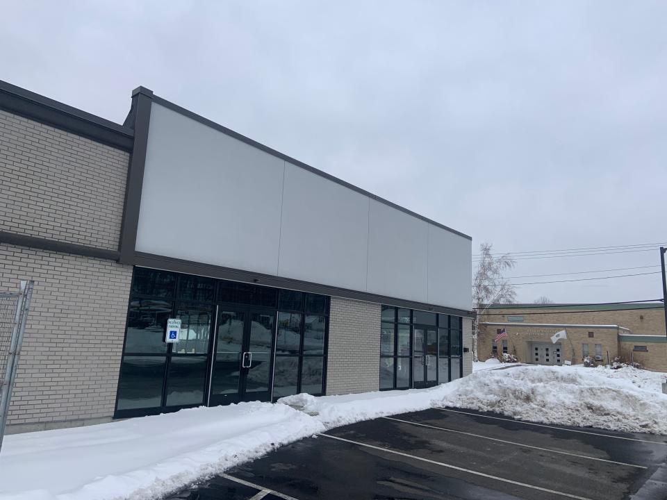 The storefront on the right is the future site of the Jersey Mike's location at Timpany Crossroads in Gardner.