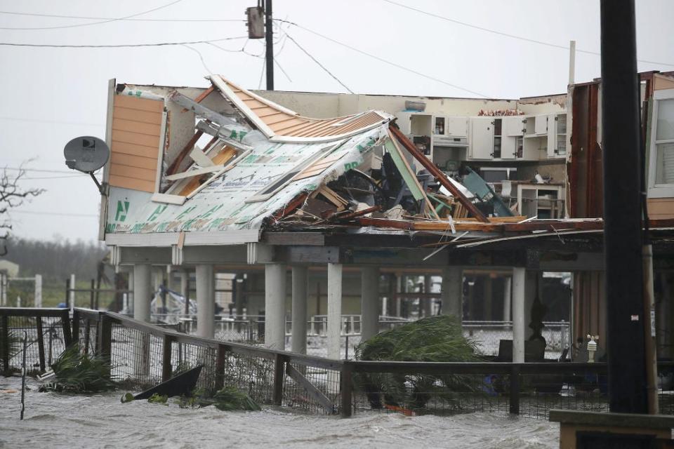 Hurricane Harvey Slams Into Texas Gulf Coast