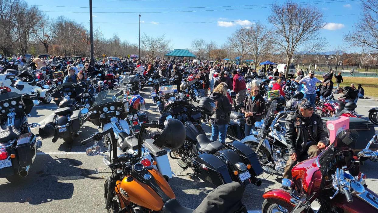 Hundreds ride in 26th Henderson County Toy Run to benefit foster kids