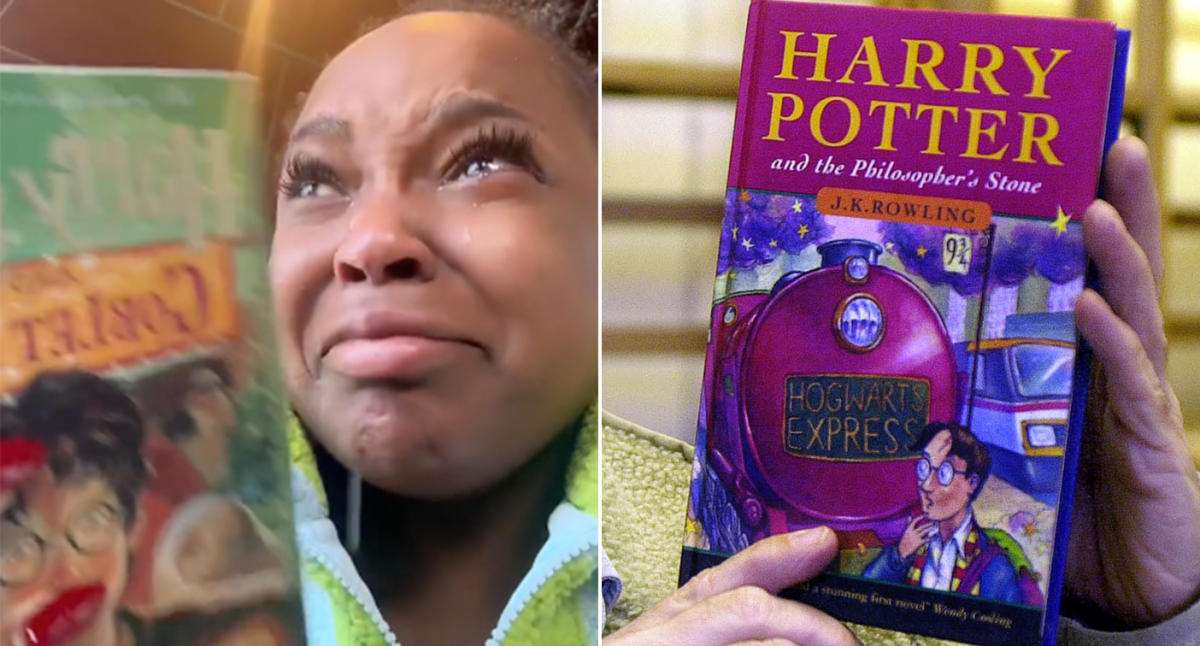 Harry Potter fan goes viral on TikTok when he reads books for the first time