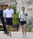 William and Kate are all smiles after going head-to-head. <em>[Photo: Getty]</em>