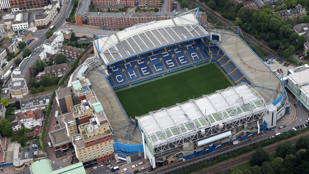 Vista aérea del actual Stamford Bridge, estadio del Chelsea. (Omnisport)