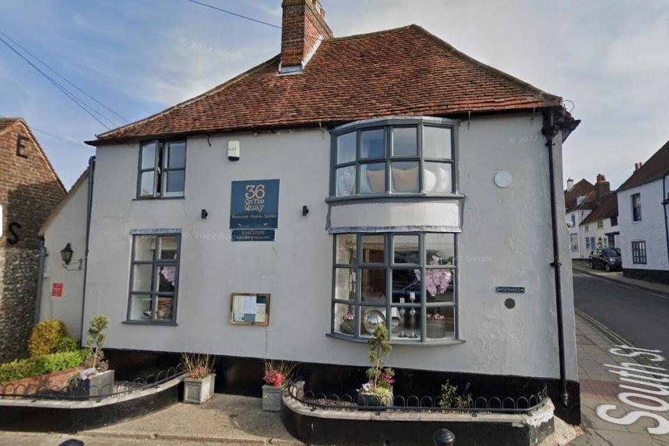 36 on the Quay at South Street, Emsworth, is in the Michelin Guide. (Photo: Google Street View)