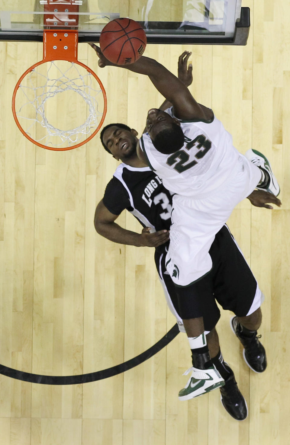 NCAA Basketball Tournament - LIU Brooklyn v Michigan State