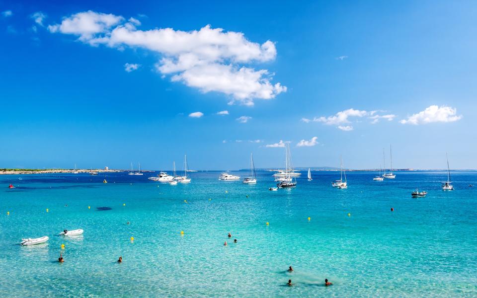 Las Salinas, Ibiza