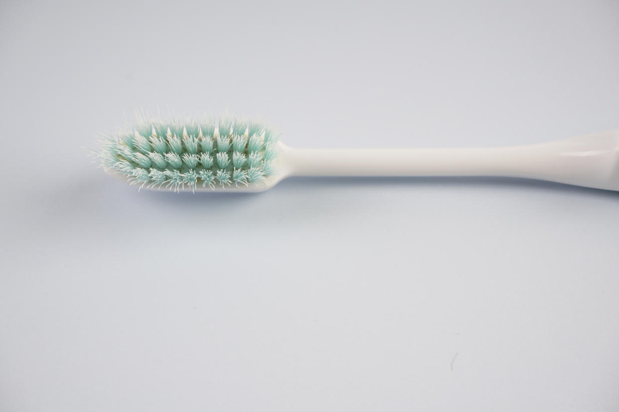 Cleaning your toothbrush is important. (Getty Images)