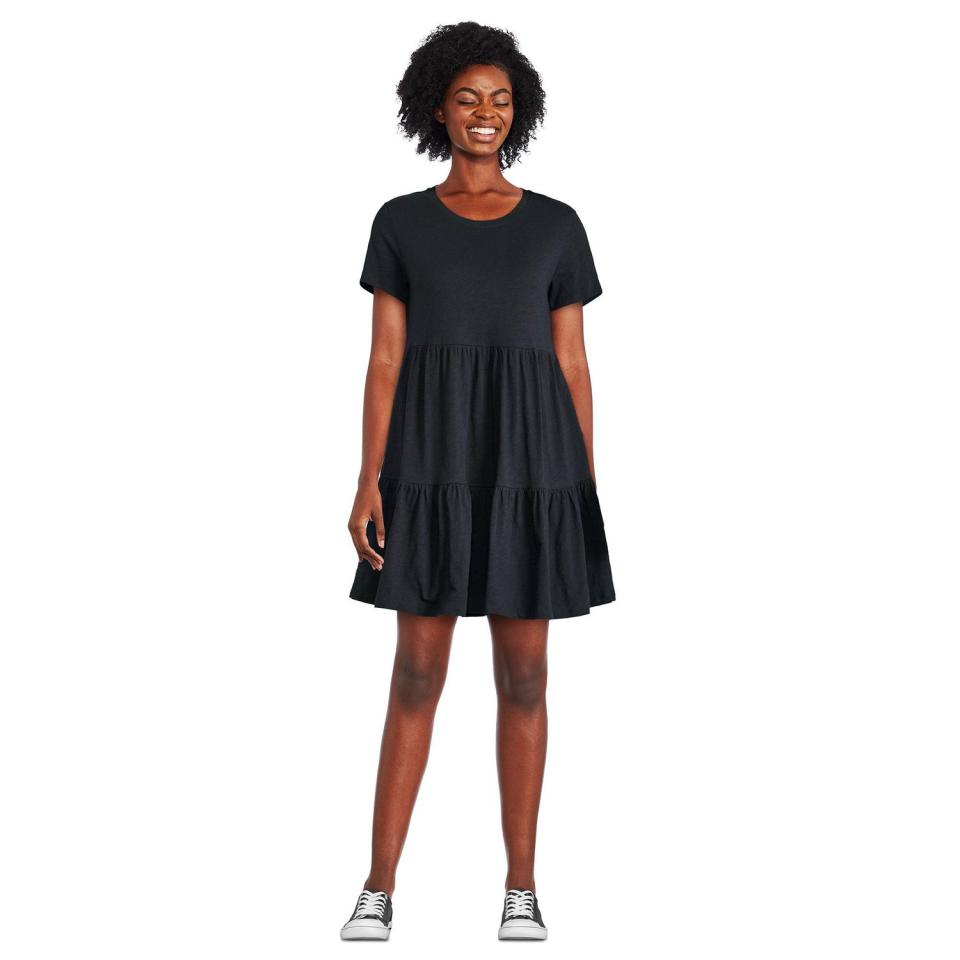 George Women's Tiered Dress. Image via Walmart.