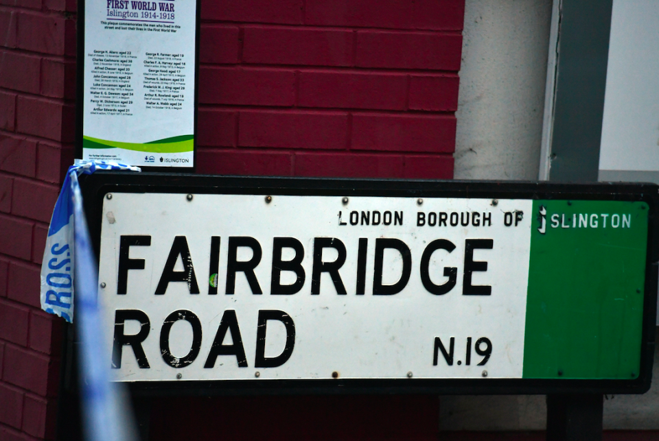 The stabbing took place on Fairbridge Road, Islington (Picture: PA)