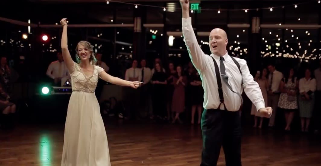 Move over, groom, this bride and dad dance is going viral because it’s purely EPIC