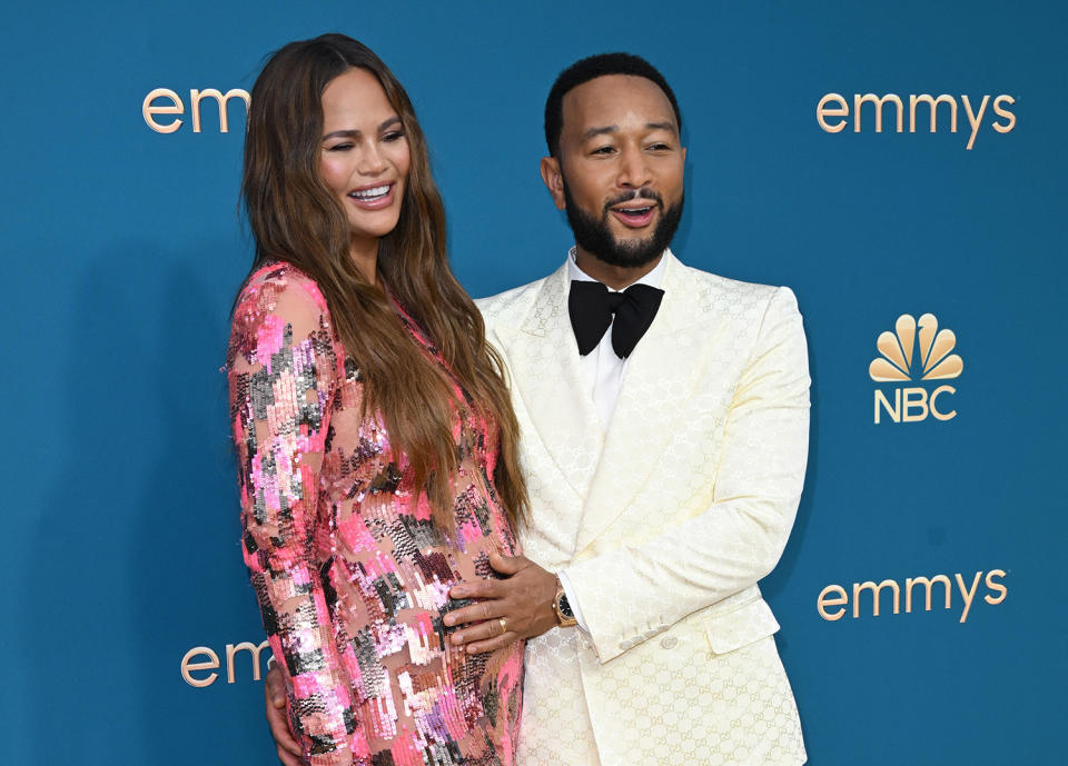 Baby on the Way! Chrissy Teigen's Cute Bump Pics