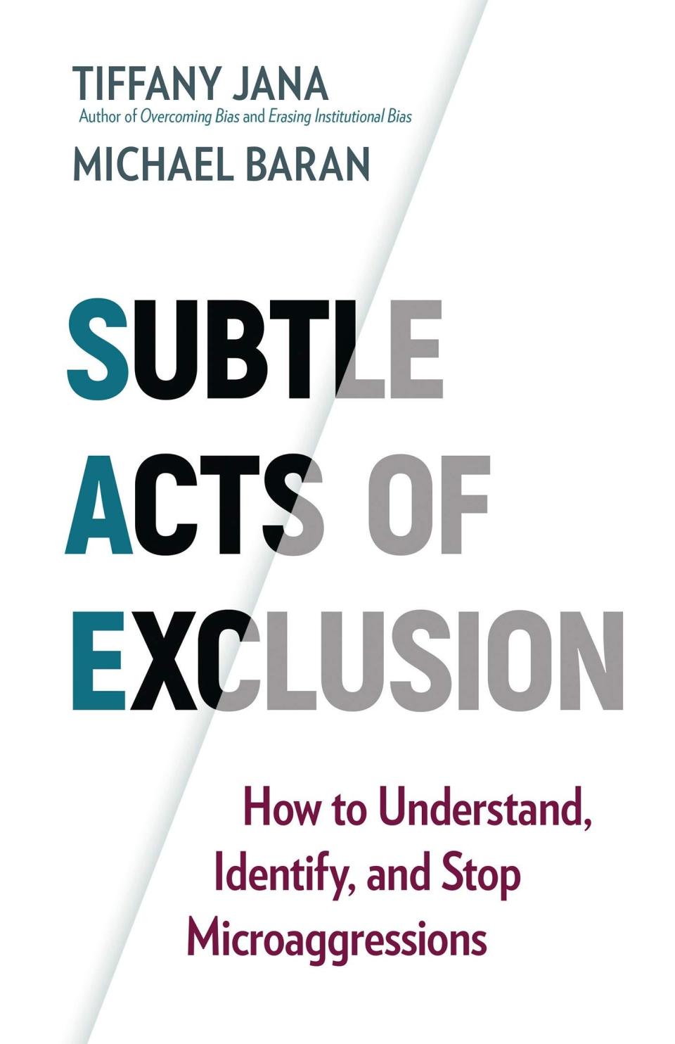 ‘Subtle Acts of Exclusion’ by Tiffany Jana and Michael Baran