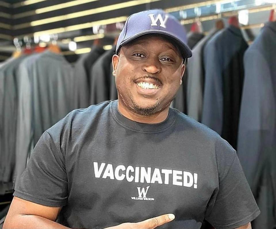 Get vaccinated, then get a new outfit.