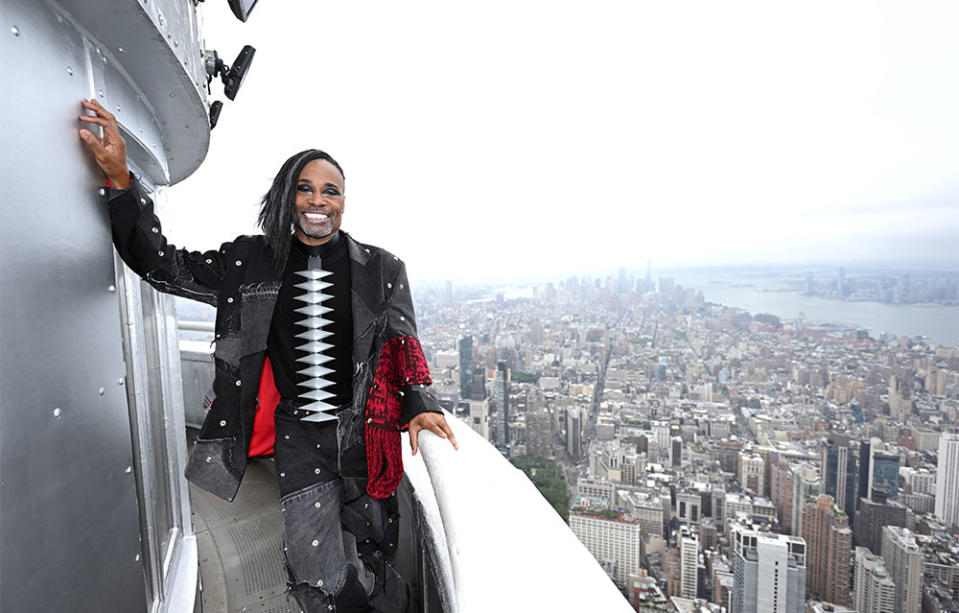 Billy Porter attends The Empire State Building on June 22, 2023 in New York City.