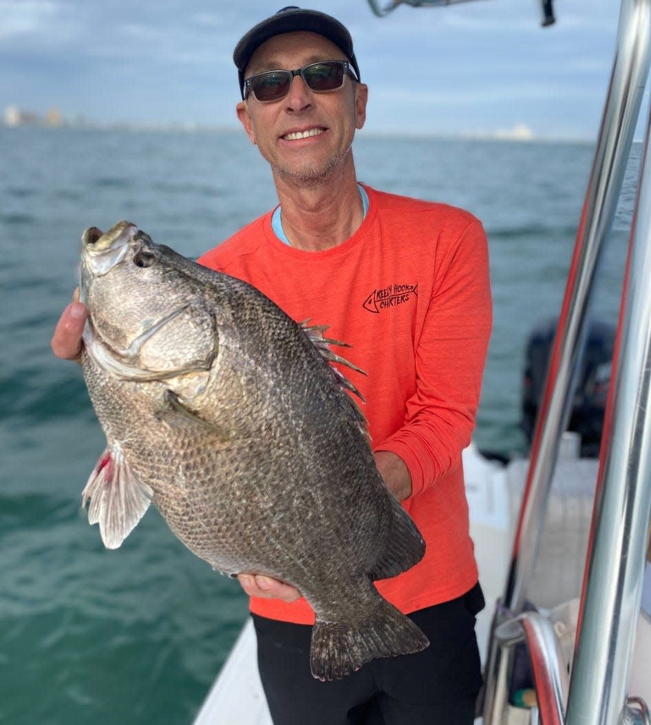 Capt. Jeff Patterson put Todd Solman on this nice tripletail outside of Ponce Inlet.
