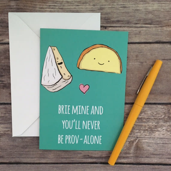 <i>Buy it from <a href="https://www.etsy.com/listing/495847726/brie-card-provalone-card-cheese-card-pun?ref=shop_home_active_82" target="_blank">ThePaperCicada on Etsy</a> for&nbsp;$5.31</i>