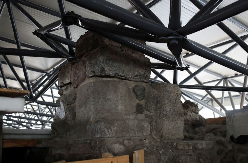 Repair work at Mexico City's Aztec ruins completed one year after collapse