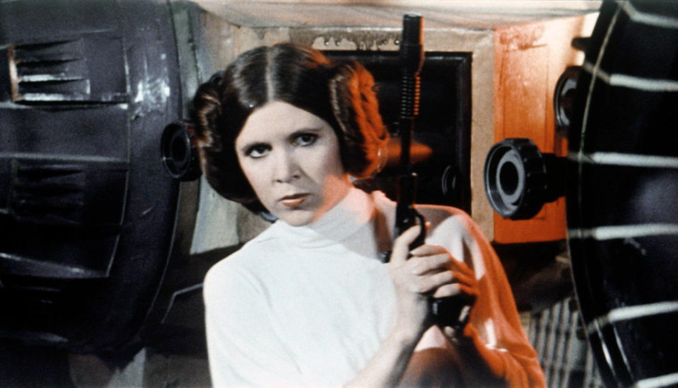 Carrie Fisher as Princess Leia