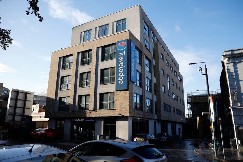 A general view of a Travelodge in south London, Britain, 27 October 2023. Facundo Arrizabalaga/MyLondon
