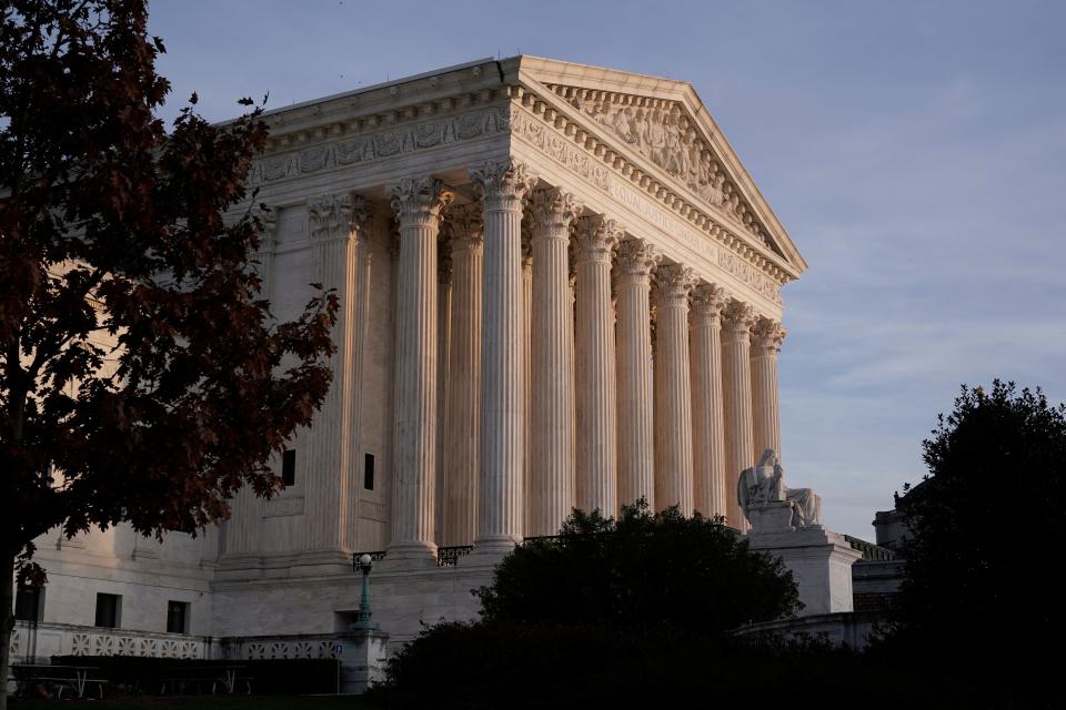 Supreme Court on Nov. 5, 2020, in Washington, D.C.