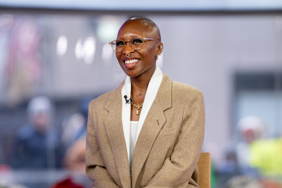 Closeup of Cynthia Erivo