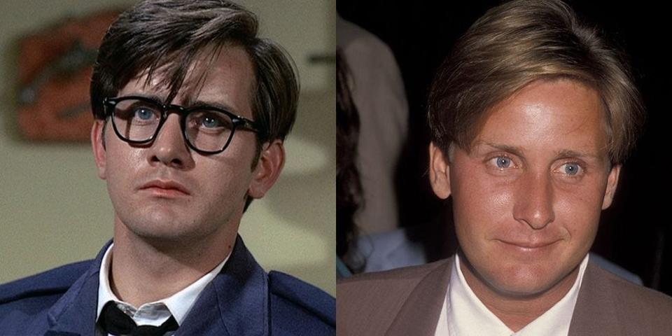 Martin Sheen and Emilio Estevez at 29