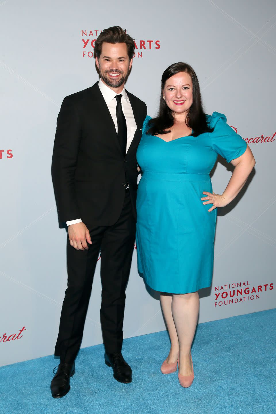 Andrew Rannells and Zuzanna Szadkowski