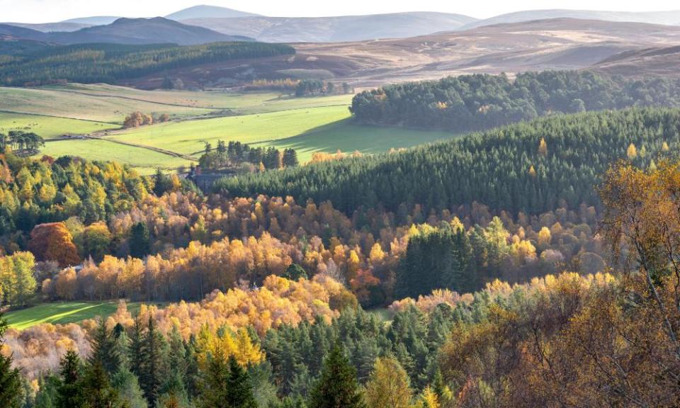 The Balmoral estate in Scotland