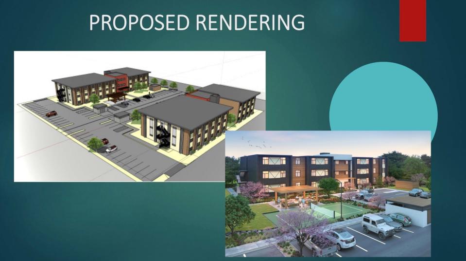 Proposed rendering of the Danny Drive senior living affordable housing project in north Stockton.