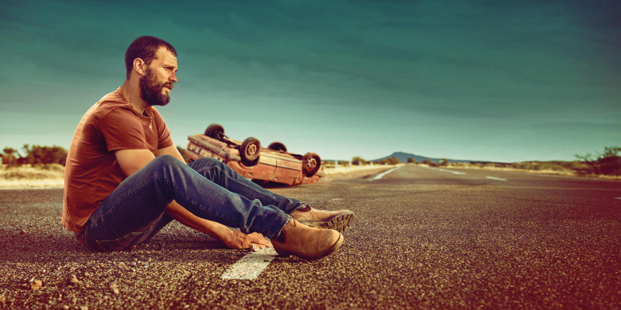 Programme Name: The Tourist - TX: 01/01/2022 - Episode: Genric (No. n/a) - Picture Shows:  The Man (JAMIE DORNAN) - (C) Two Brothers Pictures - Photographer: Ian Routledge