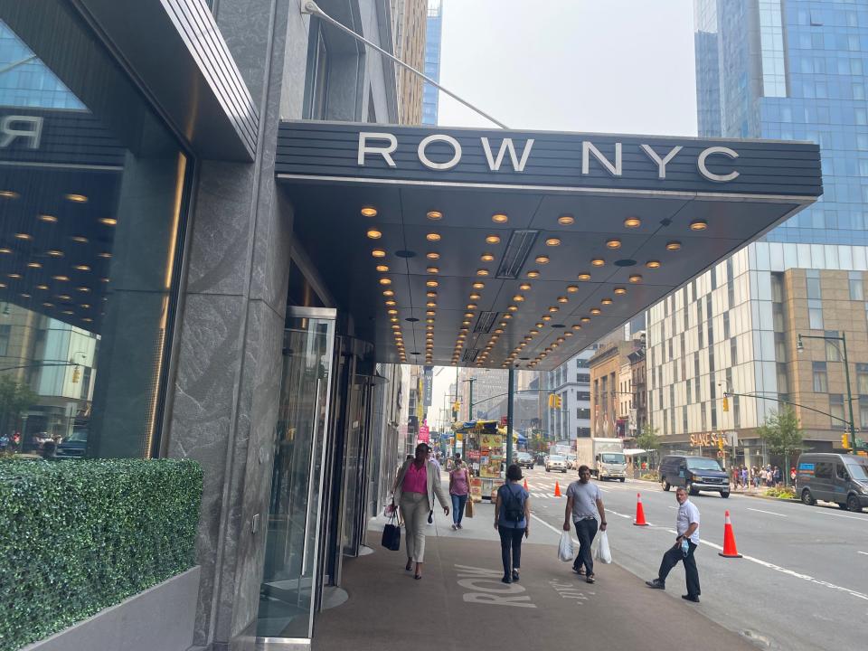 Row NYC used to be known as Milford Plaza.