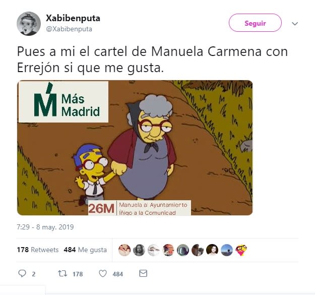 Los memes más divertidos de la unión de Carmena y Errejón para las elecciones del 26 de mayo