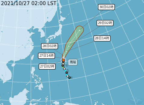 (取自氣象局網站)