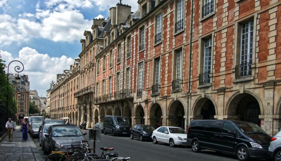 Place des Vosges is a square in Paris 