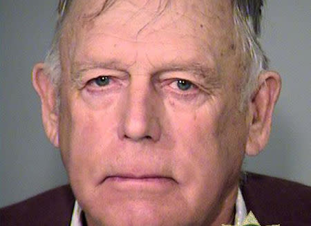 FILE PHOTO: Cliven Bundy is pictured in this undated booking handout image provided by the Multnomah County Sheriff's Office, February 11, 2016. Multnomah County Sheriff's Office/Handout via Reuters/File Photo